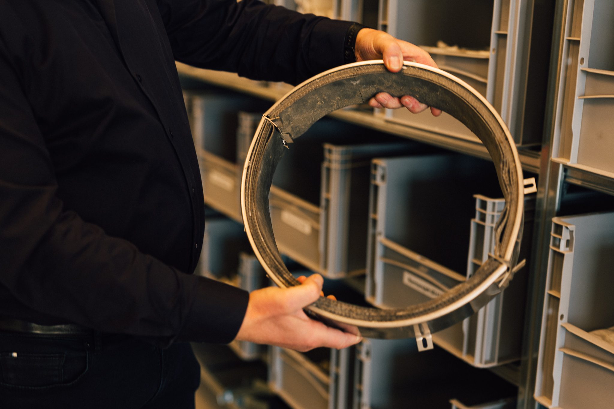 Fleksibel del i lager